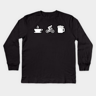 Things To Do List - Cyclist Kids Long Sleeve T-Shirt